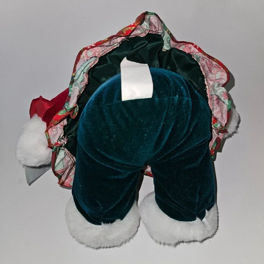 VTG TB Trading Snowflake Friends White Cat Plush 9